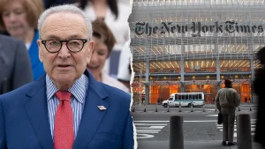 Scott claims Schumer and others withheld the Platner story to help the Democrats.