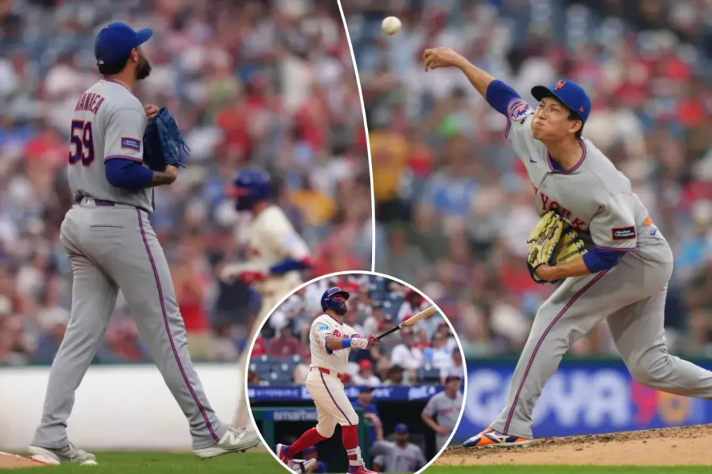 Sean Manaea and Kodai Senga face difficulties as Mets lose to Phillies