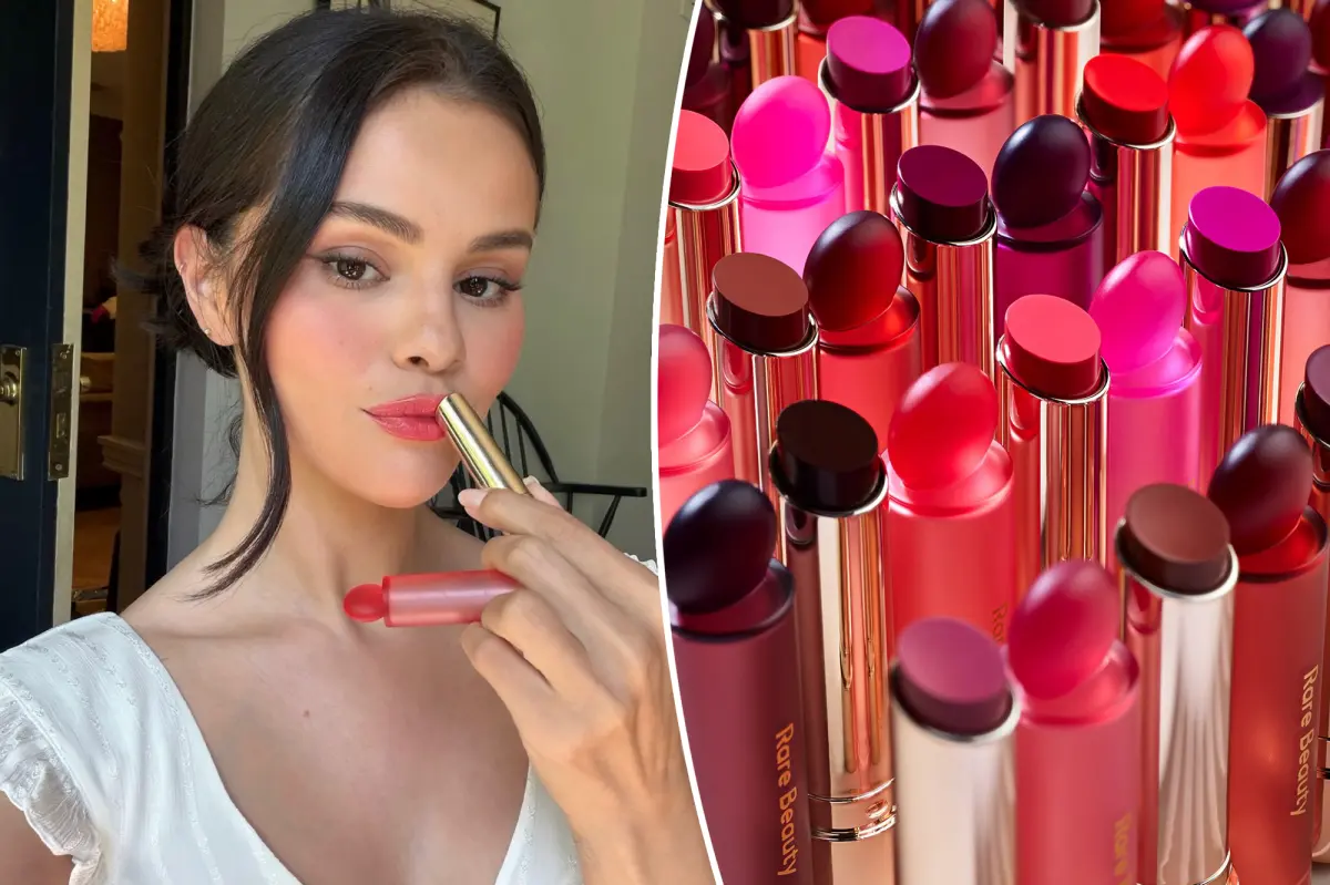 Selena Gomez introduces new Soft Pinch Lip Oil Stick from Rare Beauty