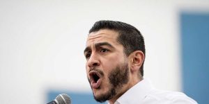 Senate candidate can't escape his 'defund the police' remarks, regardless of his efforts.