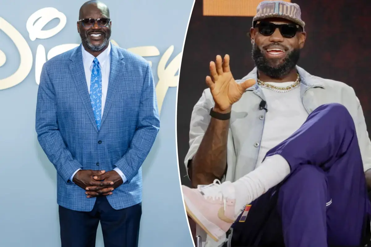 Shaq advises LeBron on his next team after leaving the Lakers
