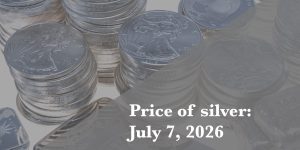 Silver price update for Tuesday, July 7, 2026