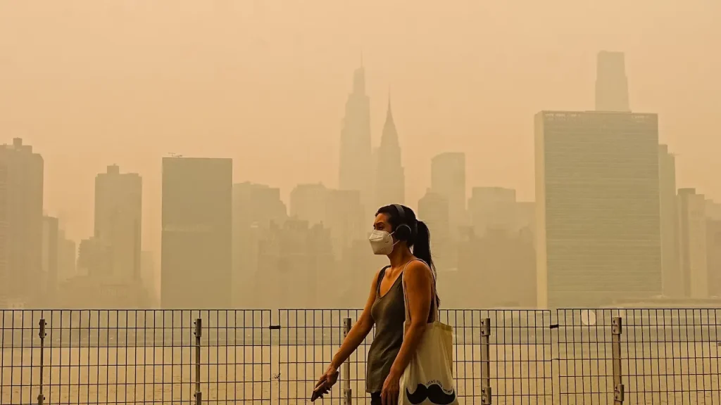 Smoke from wildfires increases the risks of asthma, COPD, and heart conditions.