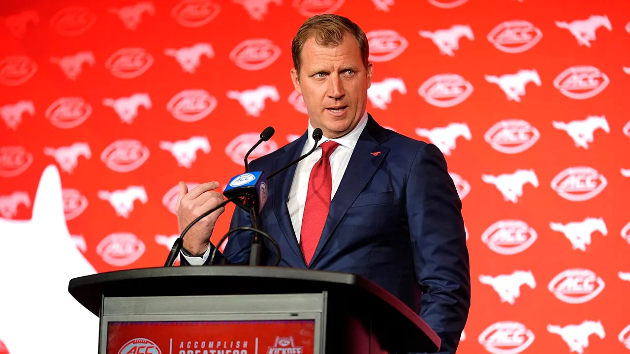 SMU's head coach Rhett Lashlee intensifies the situation, criticizes the Sun Belt's push for a CFP spot