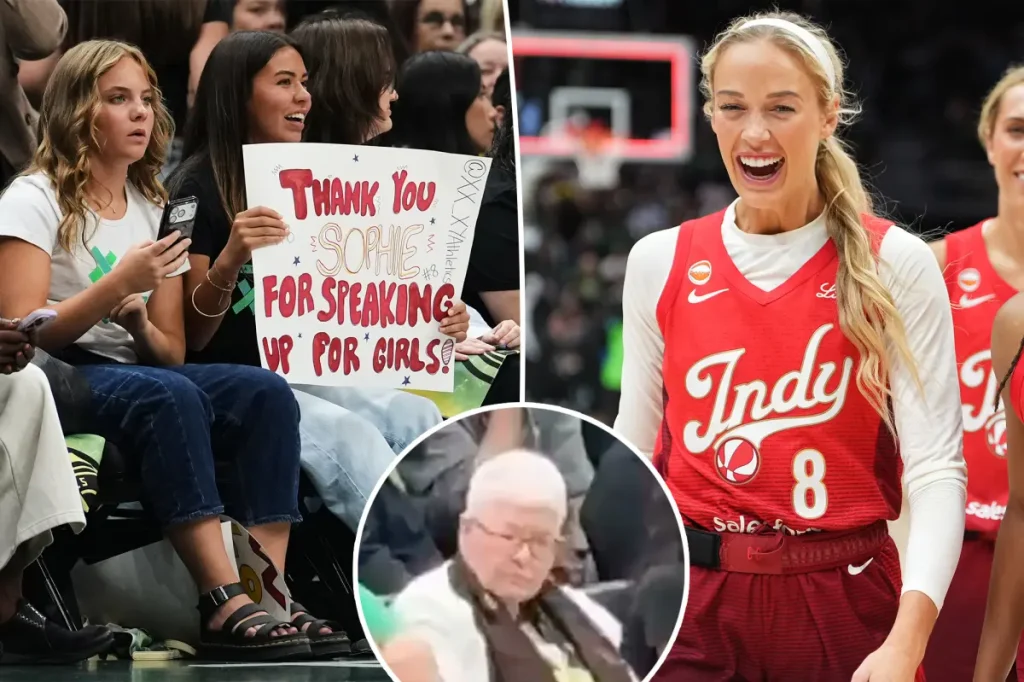 Sophie Cunningham criticizes Storm co-owner Celeste Keaton for upsetting teenage girls during the controversy.