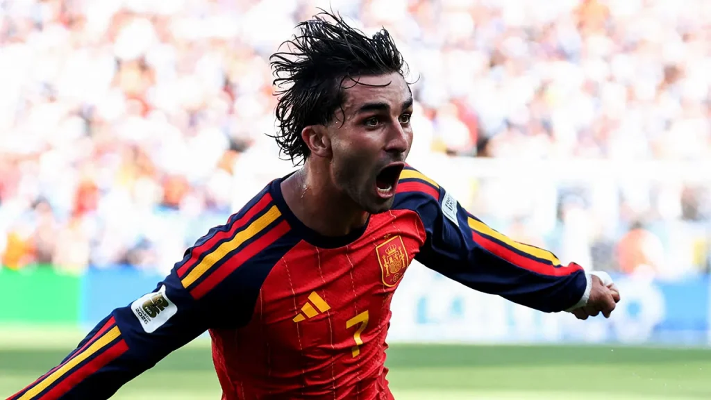 Spain claims the 2026 FIFA World Cup by defeating Argentina in extra time.