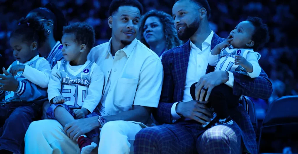 Steph Curry's potential move to the Hornets is an NBA rumor that seems to have some truth.