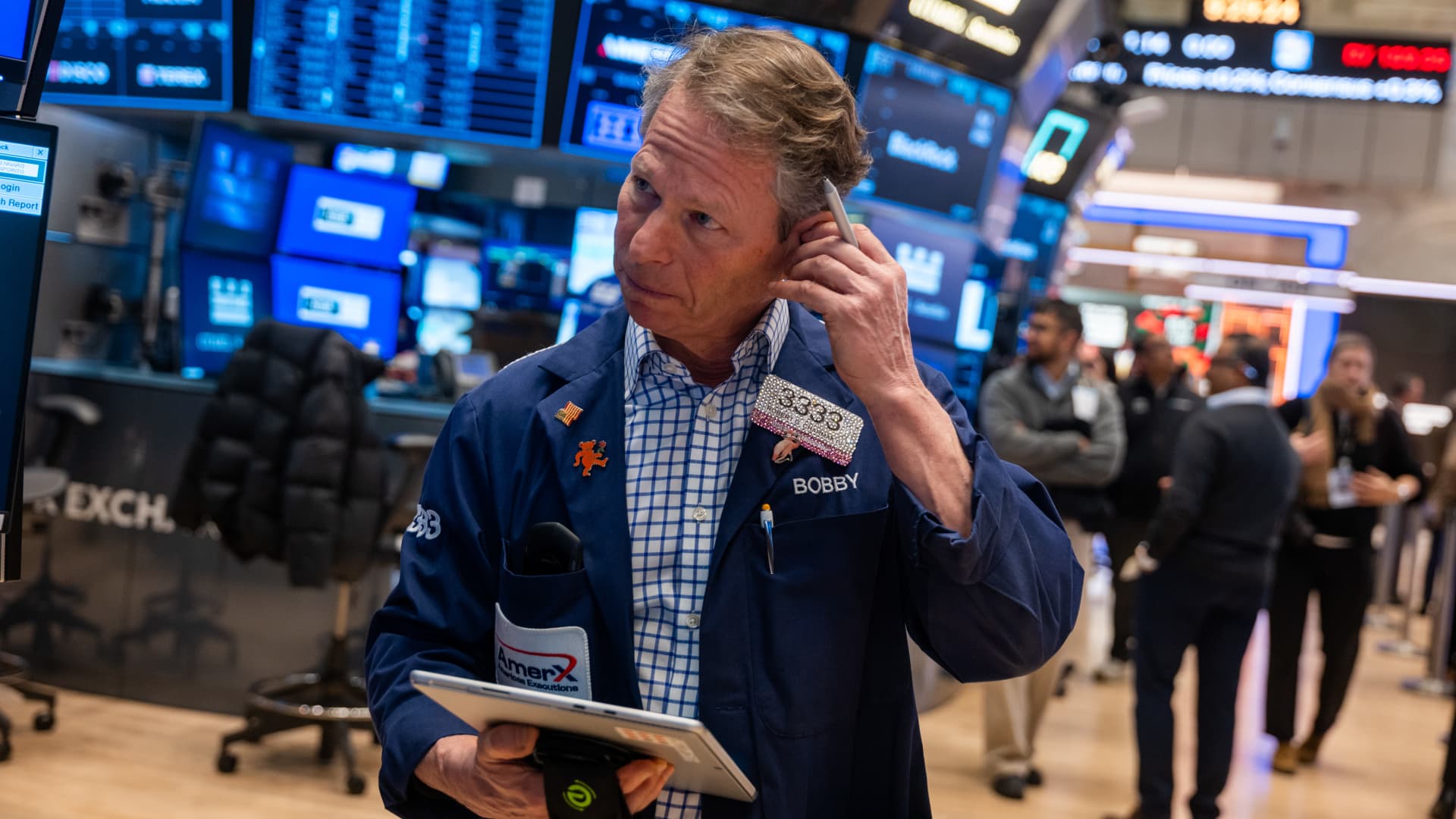 Stock futures remain mostly stable as tensions rise in the Middle East; traders look forward to earnings and inflation reports: Live updates