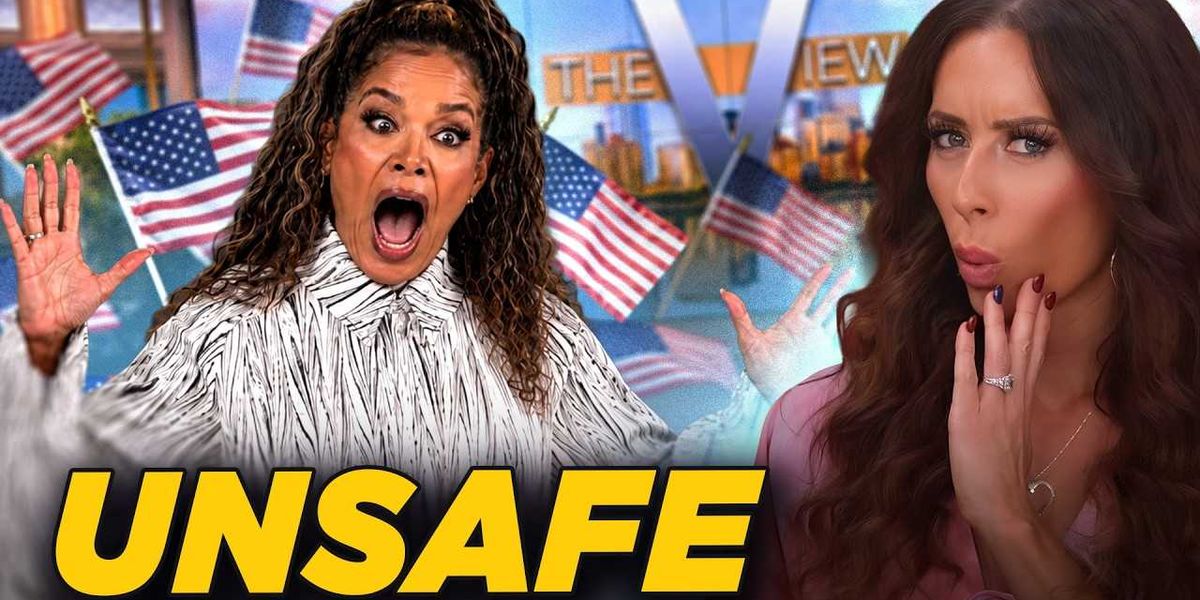 Sunny Hostin shares that American flags give her a sense of 'unease' — then reveals an even more shocking opinion.