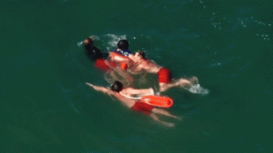 Suspect with felony warrant apprehended by LA lifeguards at Will Rogers State Beach