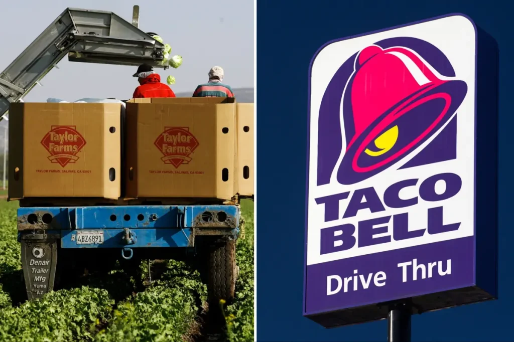 Taco Bell is being sued for contaminated lettuce that causes diarrhea.