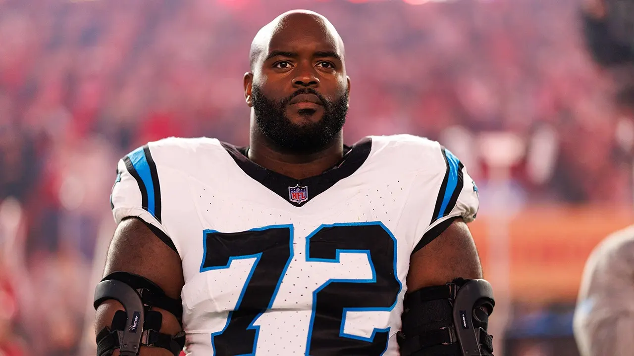 Taylor Moton has been found to have a blood clot in his lung and will miss Panthers camp.