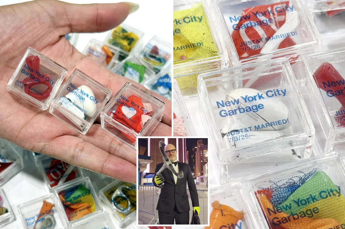 Taylor Swift fans are purchasing blocks of NYC street garbage gathered near Madison Square Garden.