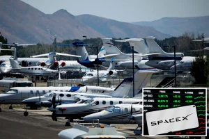 Tech professionals and investors with AI wealth compete to purchase private jets