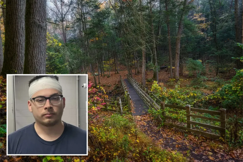 Teen girls fight off a knife-carrying man fixated on pornography who attempted to pull them into the woods in Connecticut to assault them.