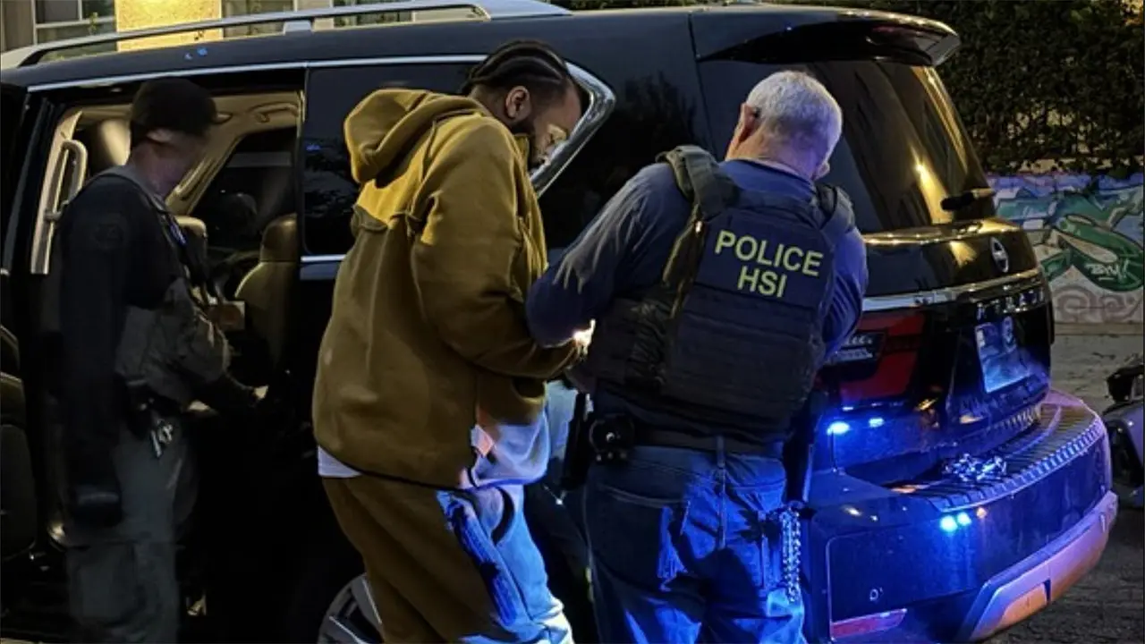Ten gang members from Los Angeles arrested by DHS for sex trafficking offenses