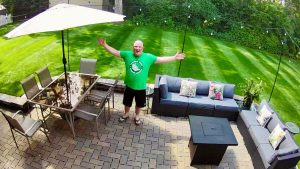 The ideal lawn as the top status symbol for men in America