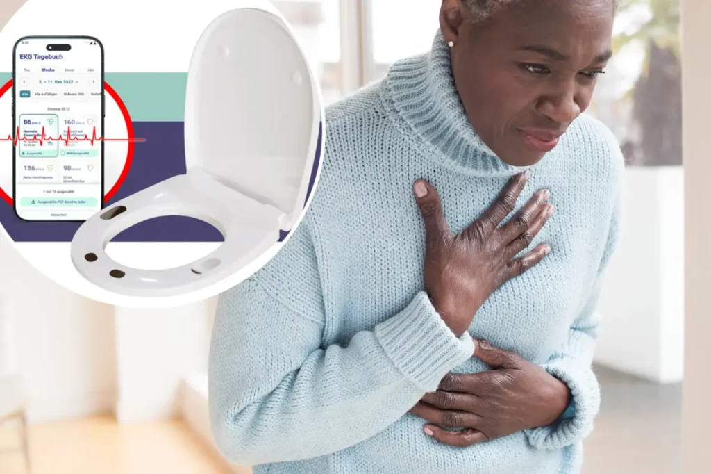 The intelligent toilet seat that can detect if you have a heart issue