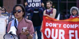 The internal conflict among Democrats is genuine—and it's unfolding in Wisconsin.