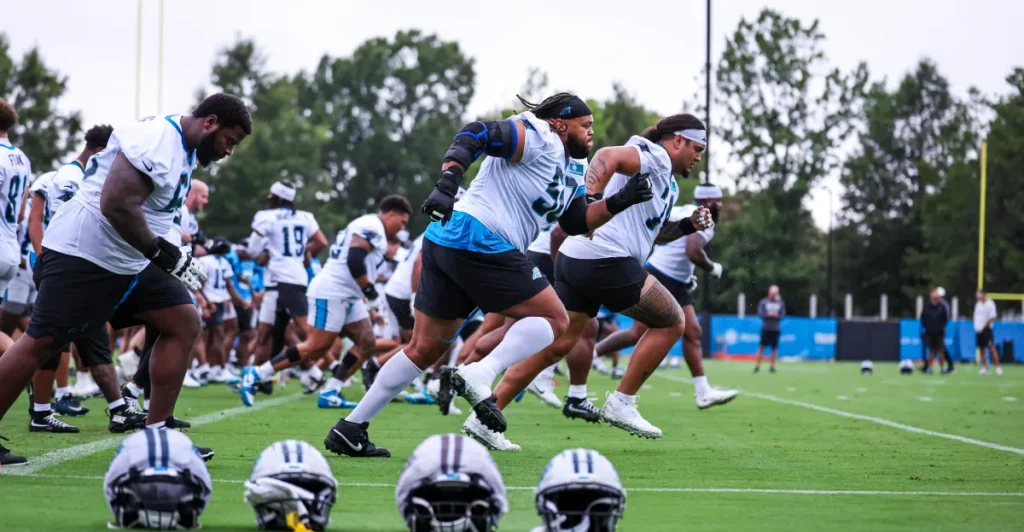 The Panthers experienced a rough start to training camp.