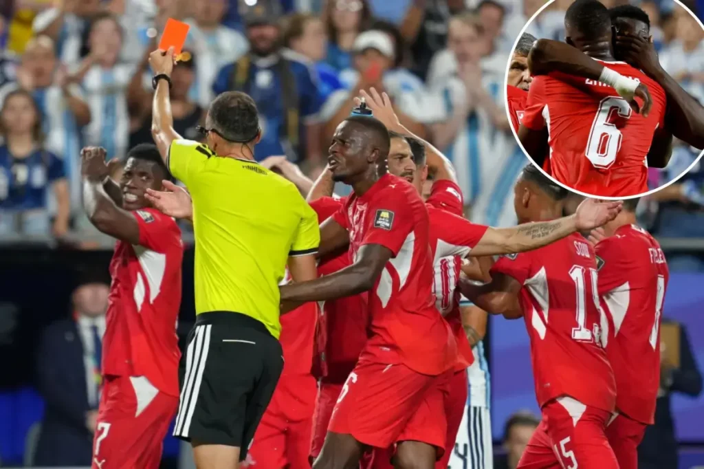 The reason Breel Embolo received a red card: An explanation of the contentious dismissal in the World Cup quarterfinal between Argentina and Switzerland