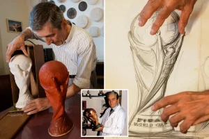 The story of how an Italian sculptor crafted the famous World Cup trophy