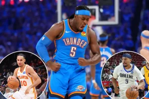 Thunder trade Lu Dort to Hawks in three-team deal