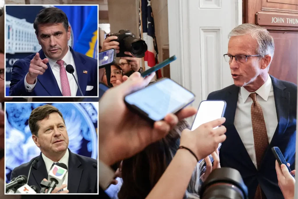 Thune expects Todd Blanche and Jay Clayton to be well-prepared for the upcoming intense confirmation hearings.