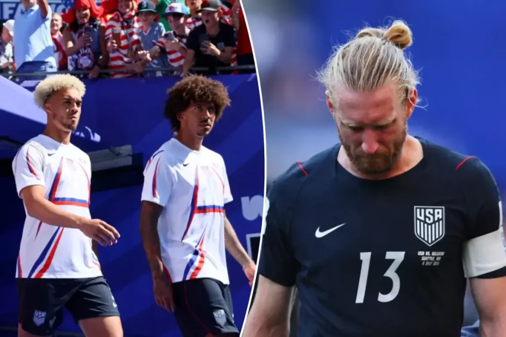 Tim Ream reveals the USMNT was in 'shock' following their World Cup defeat.