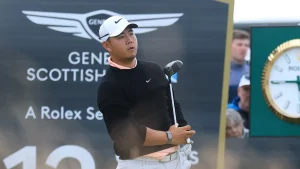 Tom Kim claims his first PGA Tour victory at the Genesis Scottish Open since 2023