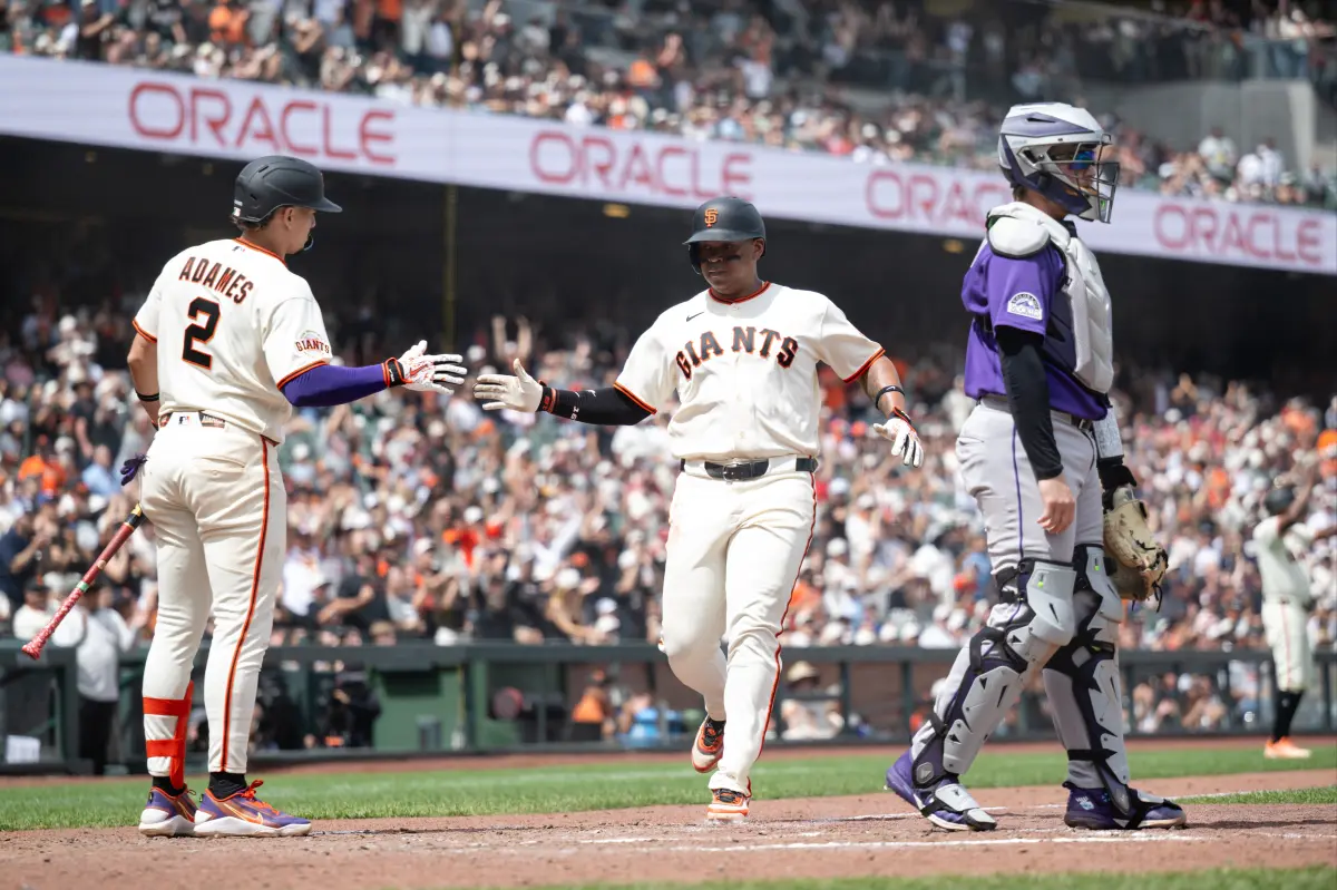 Tony Vitello’s strategy works as Giants finish a tough first half on a high note against Rockies