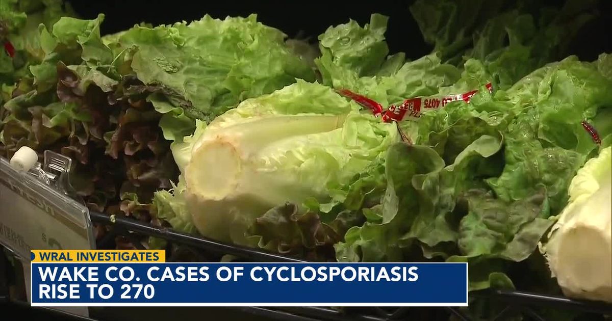 Tracking Cyclospora: North Carolina cases linked to lettuce not from Taco Bell, source of the contamination still to be determined