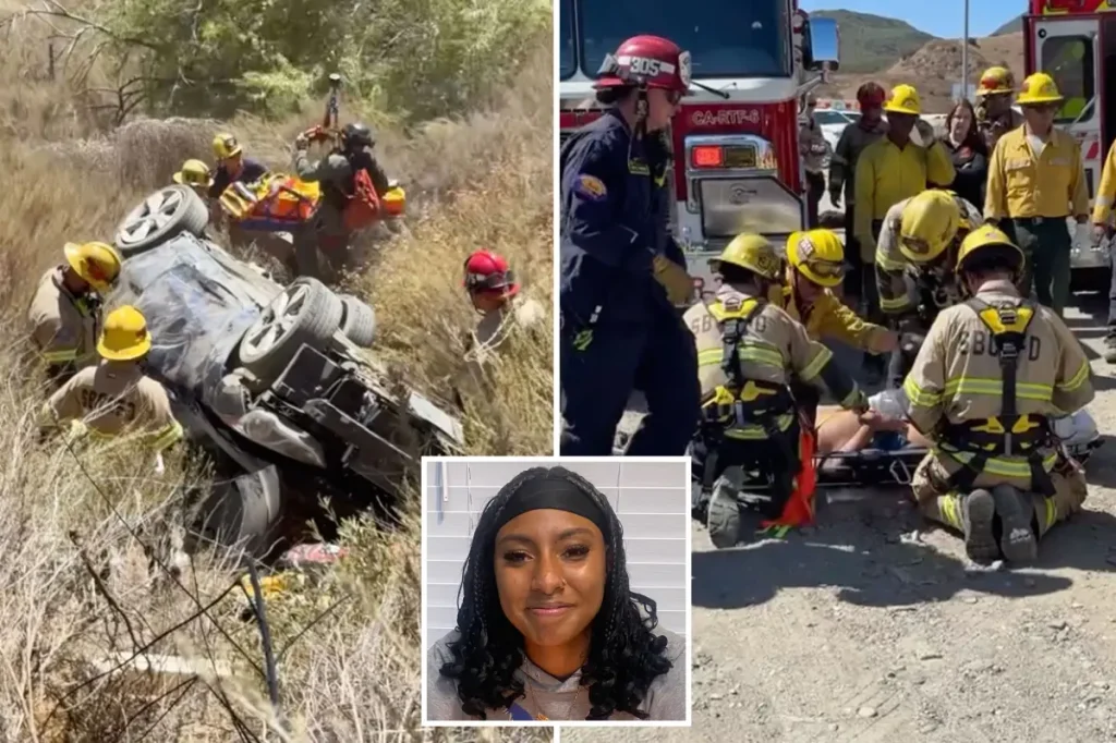 Tragic loss as promising college athlete, 20, dies in terrible rollover accident on California's I-15 freeway