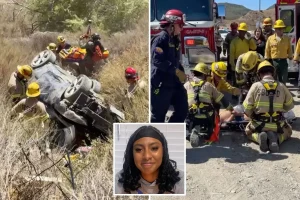 Tragic loss as promising college athlete, 20, dies in terrible rollover accident on California's I-15 freeway