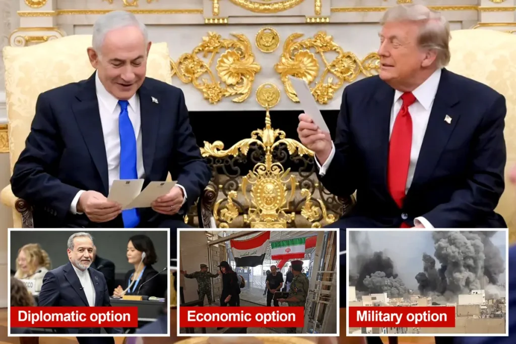 Trump and Netanyahu talked about key strategies to eliminate Iran during a meeting in the Oval Office.