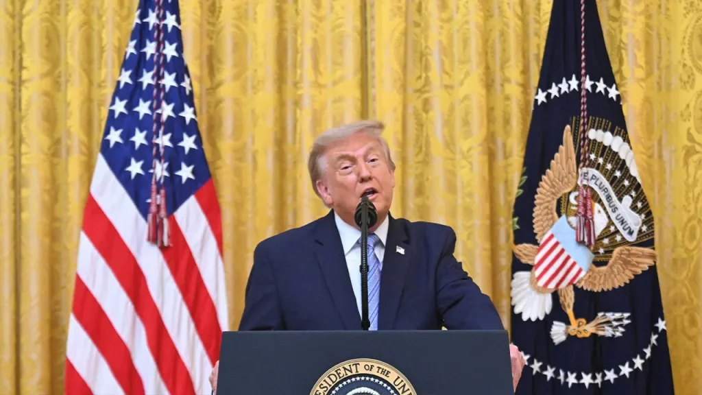 Trump claims intelligence agencies are concealing information about China and the election.