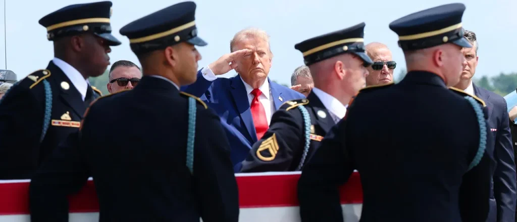 Trump Claims Soldiers Who Died in Iran War Echoed Administration's Messages About the Conflict