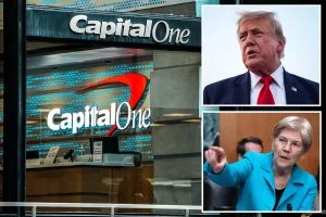 Trump family reintroduces lawsuit against Capital One, alleging political influence.