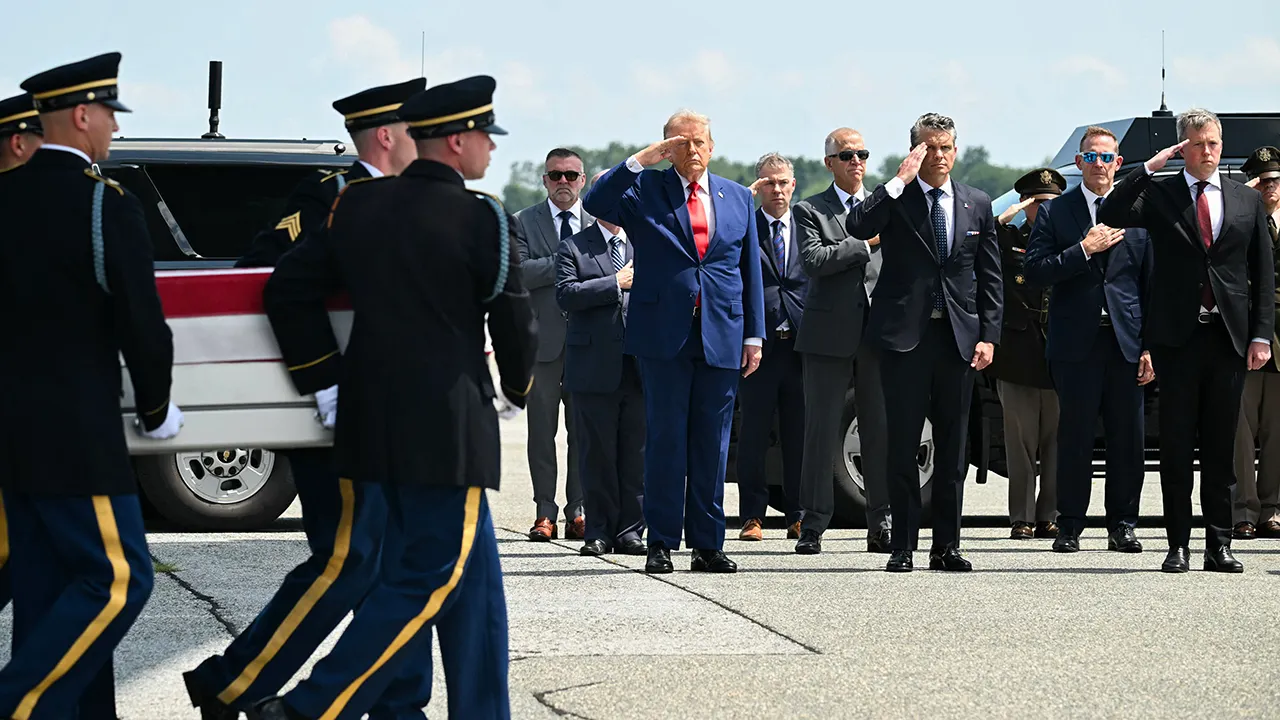Trump honors US service members who lost their lives in the Middle East: 'Great heroes'