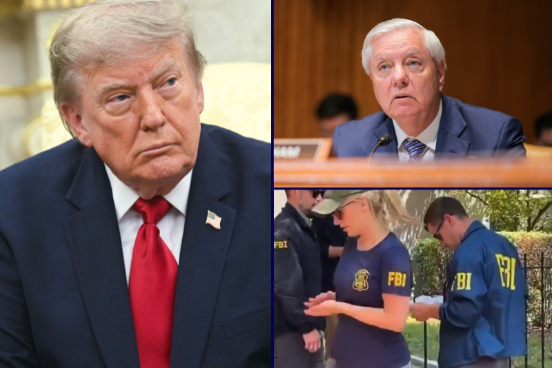 Trump says the FBI is ‘wasting their time’ looking into conspiracy theories about Lindsey Graham’s death