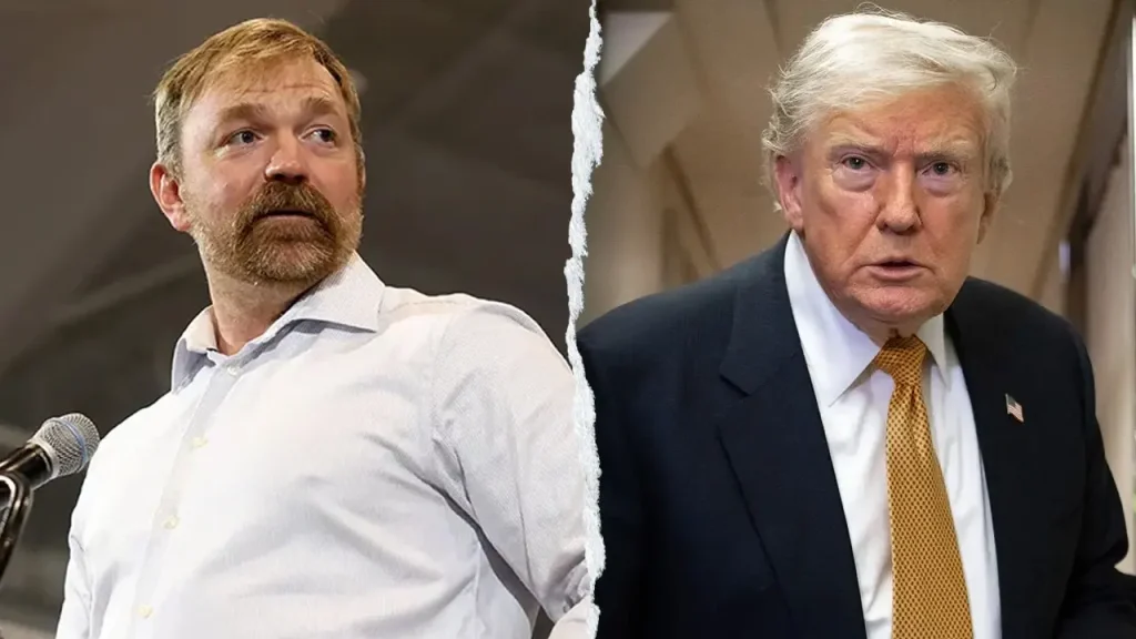 Trump suggests Graham Platner may lose following rape accusations.