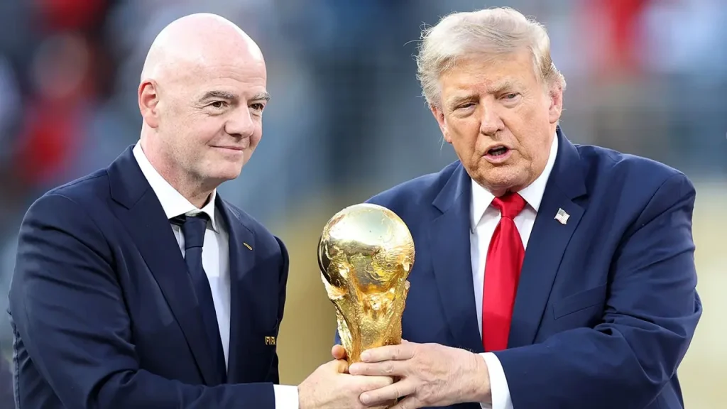 Trump supports Gianni Infantino for the position of UN secretary-general, according to a report.
