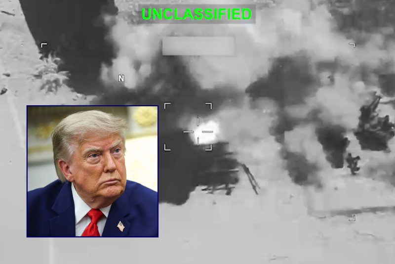 Trump: U.S. will target &lsquo;A SINGLE BRIDGE OR POWER PLANT&rsquo; for each Iranian attack on vessels in the Strait of Hormuz