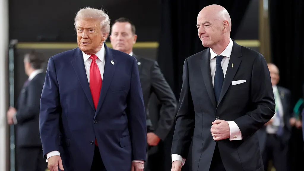 Trump will be present at the FIFA World Cup final on Sunday at MetLife.