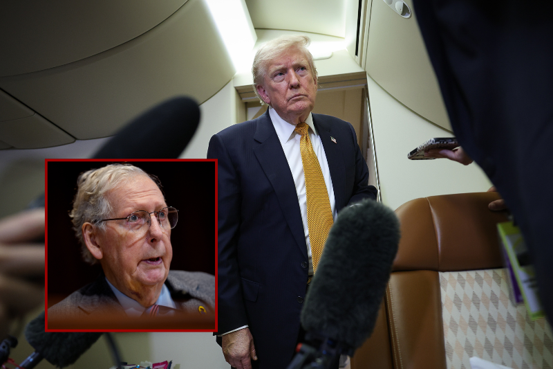 Trump: ‘I don’t know’ how McConnell is doing or what his health is like now