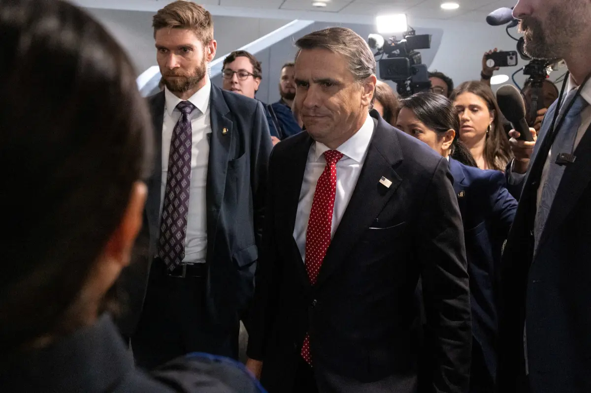 Trump's choice for Attorney General Todd Blanche faces a setback as two Senate Republicans oppose the nomination.