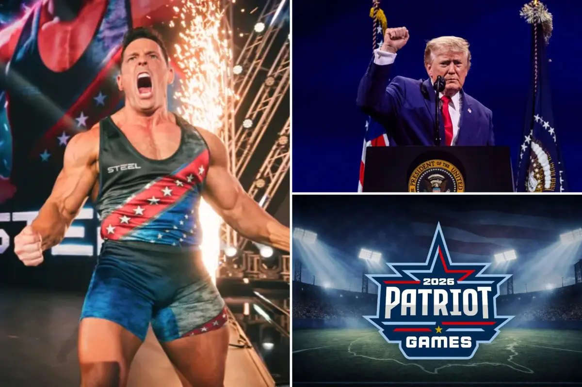 Trump's Patriot Games — a competition for teens inspired by 'American Gladiators'