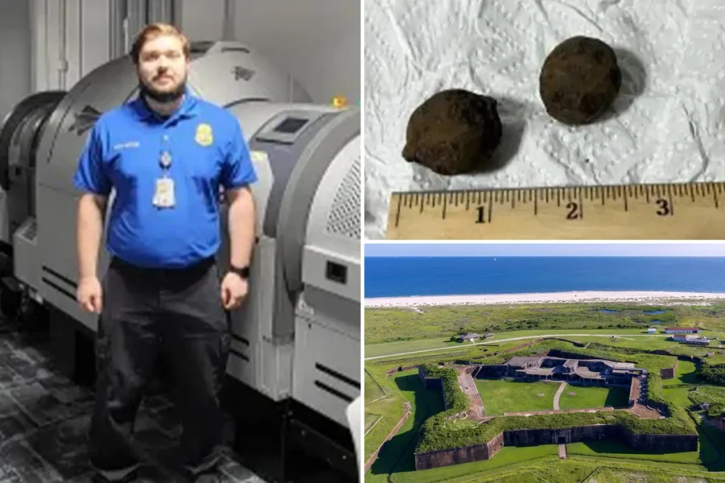 TSA discovers Civil War-era cannonballs that are 'the size of grapefruits' in surprising X-ray find