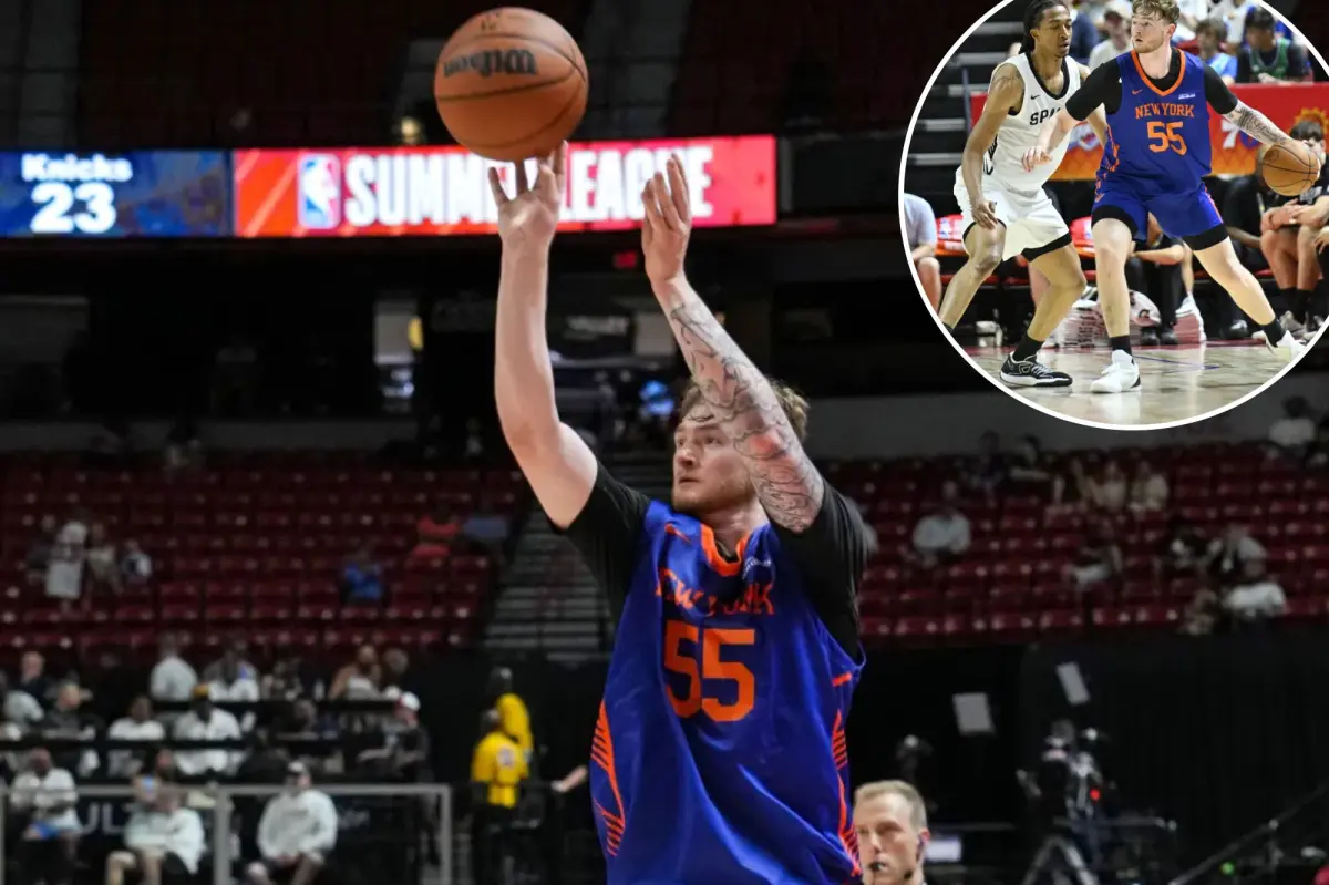 Tyler Nickel of the Knicks is already demonstrating his skill with 3-pointers.