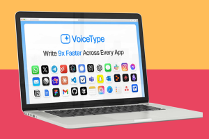 Type 9 times quicker with voicetype AI’s permanent voice-to-text offer